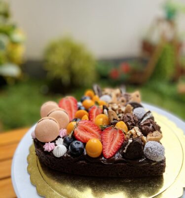 BROWNIE CORAZÓN REBELDE ❤️: Un corazón con actitud