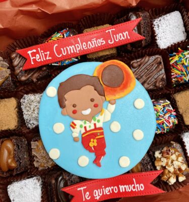 MIX BOX FELIZ CUMPLEAÑOS CARICATURA