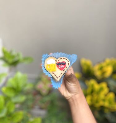 PACK DE ALFAJORES CORAZÓN PAPÁ