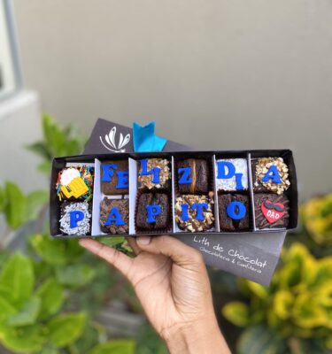 BROWNIES FELIZ DIA PAPITO