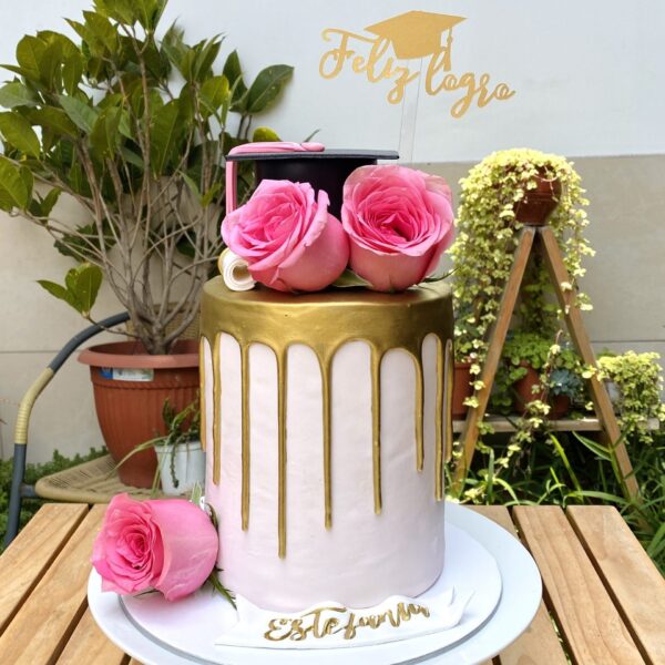 GRADUACION DRIPCAKE FLORES