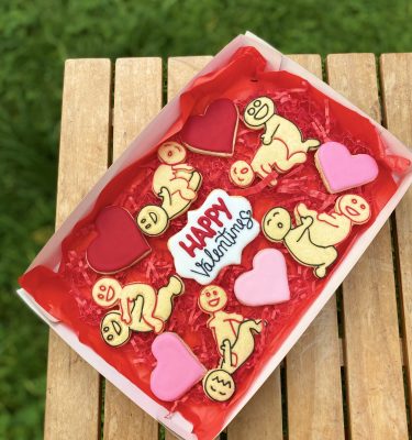 Set de 11 Galletas Decoradas para San Valentín con Amor y Dulzura