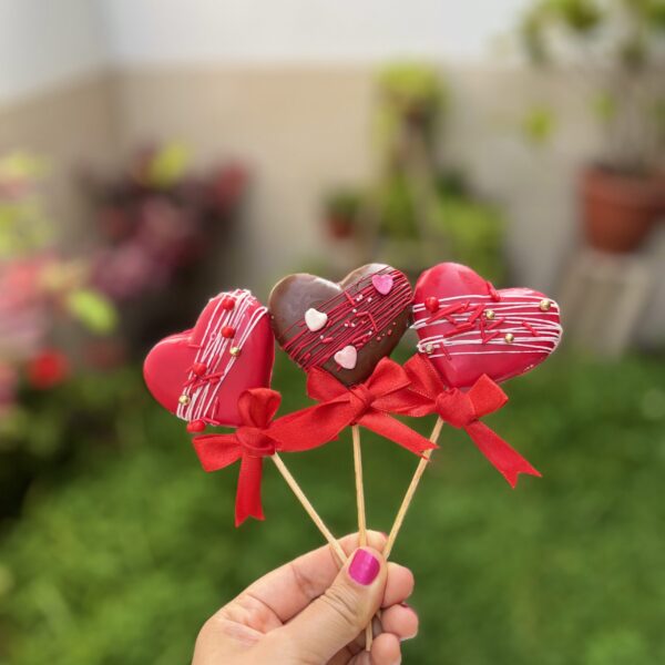 Paletas Corazón San Valentín ♥