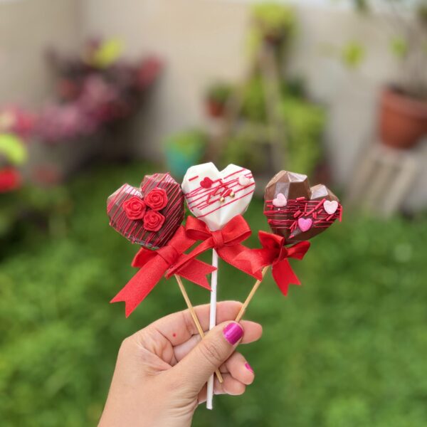 Paletas Corazón San Valentín ♥