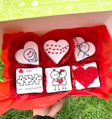 ALFAJORES & BROWNIES SAN VALENTÍN 💋