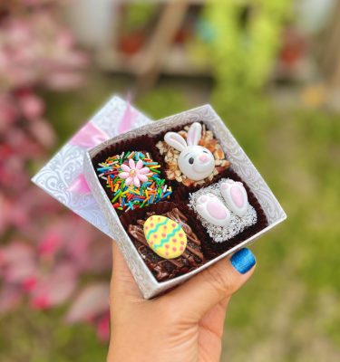 Mini Four de Brownies con Toppings Especiales