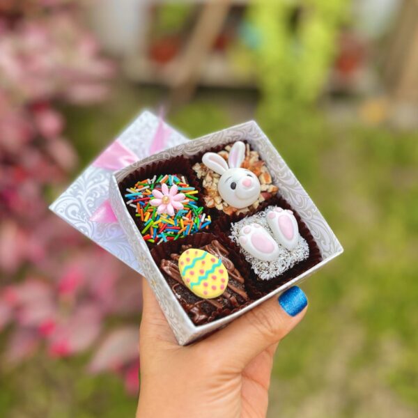 Mini Four de Brownies con Toppings Especiales