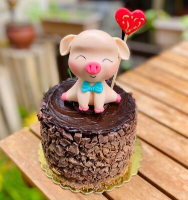 MINI TORTA TROCITOS: CERDITO ❤️