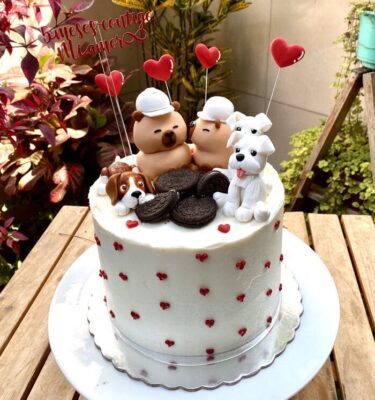 MINI TORTA BUTTERCREAM: FAMILIA ADORABLE ❤️