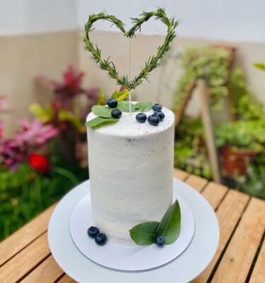 BODA SEMI NAKED CAKE  ✨